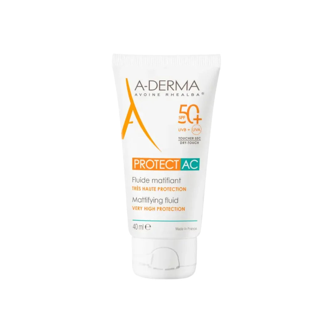 Aderma Protect AC Fluid Mattifying SPF 50+ Buy 1 Get 1 Free