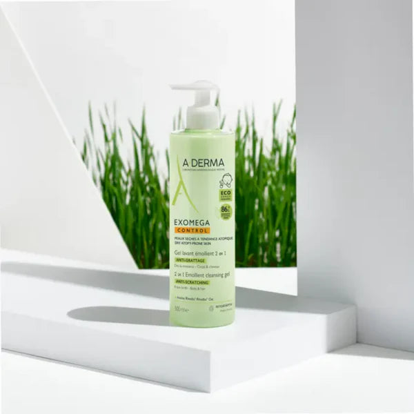 A-Derma Exomega Gel 2in1 Eczema Prone Skin 500ml