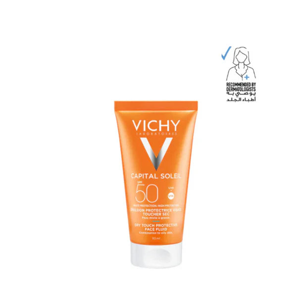 Vichy Capital Soleil Dry Touch Anti Shine Sunscreen for Oily Skin SPF50+ 50ml