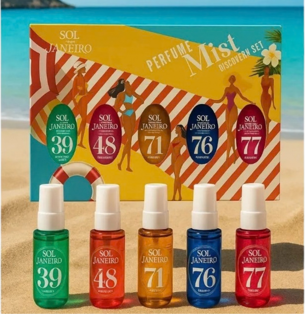 Sol De Janeiro Cheirosa Perfume Mist Set 5 x 35ml