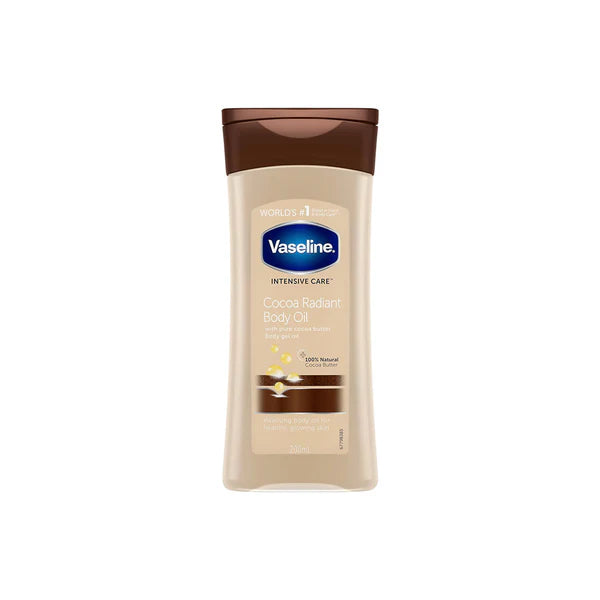 Vaseline Intensive Care Body Gel Oil Cocoa Radiant 200ml