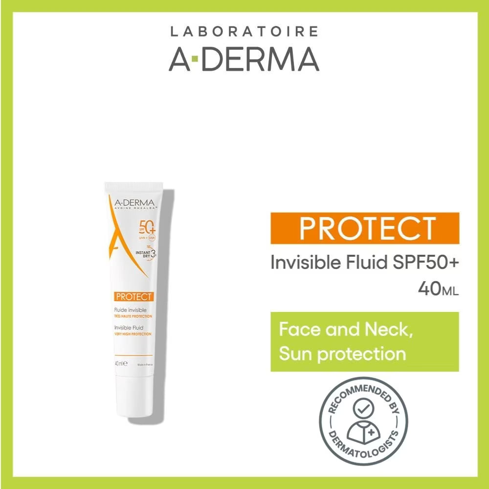 A-Derma Protect Fluid Invisible SPF 50+ 40ml