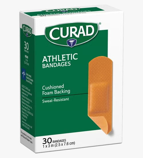 Curad Athletic Bandages 30pcs