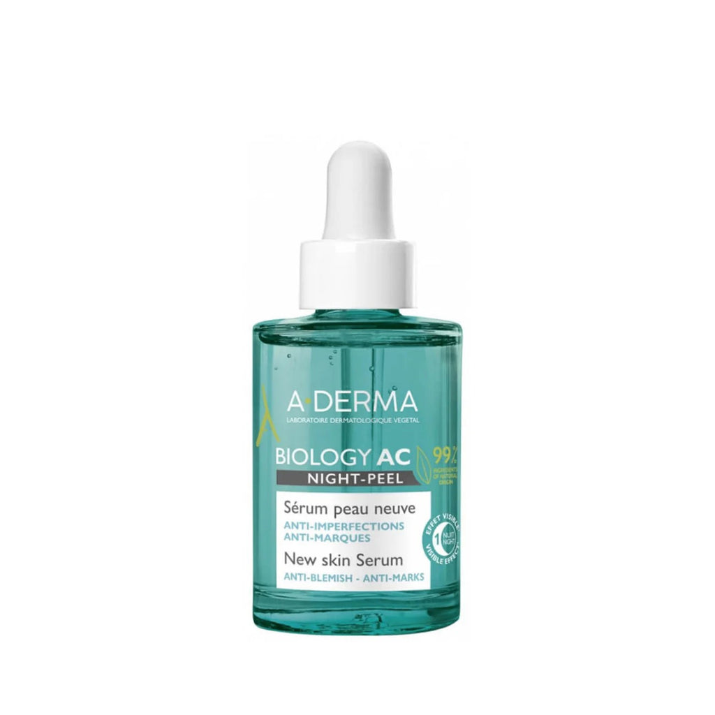 A-derma Biology AC Night Peel Serum 30ml