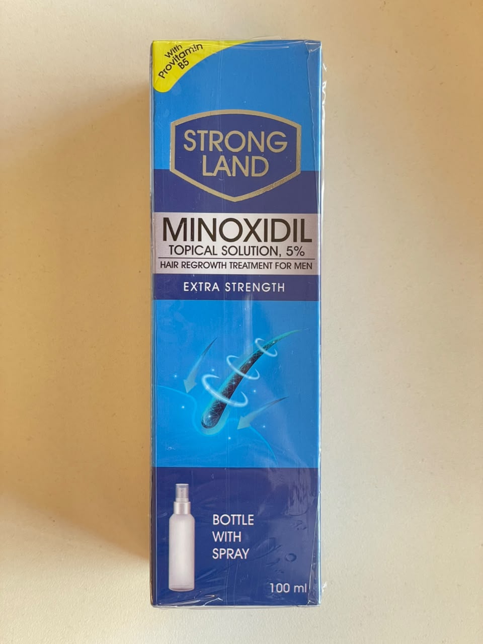 Minoxidil 5% Strongland - Hair Loss Regrowth Solution