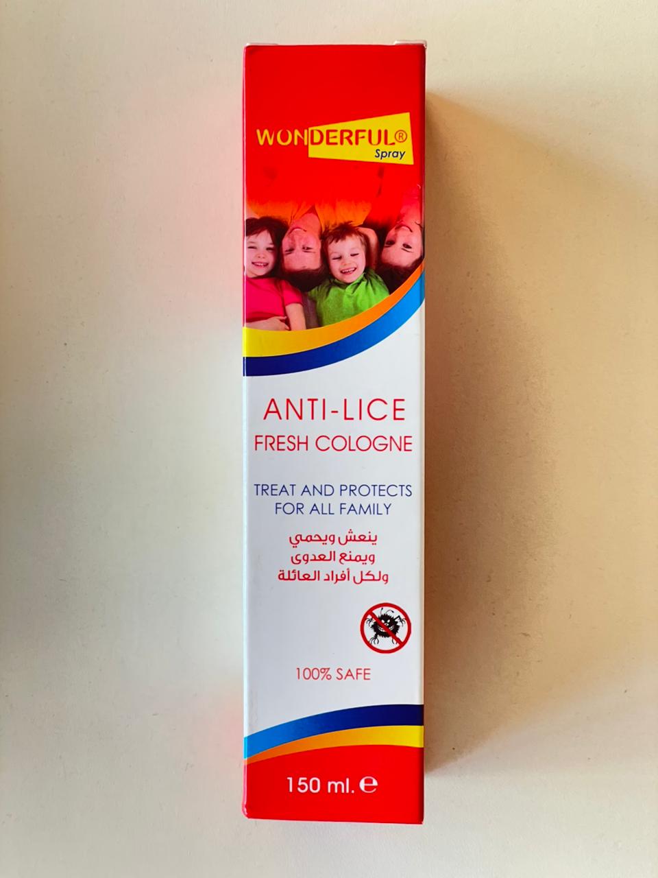Anti-lice Fresh Cologne 150ml