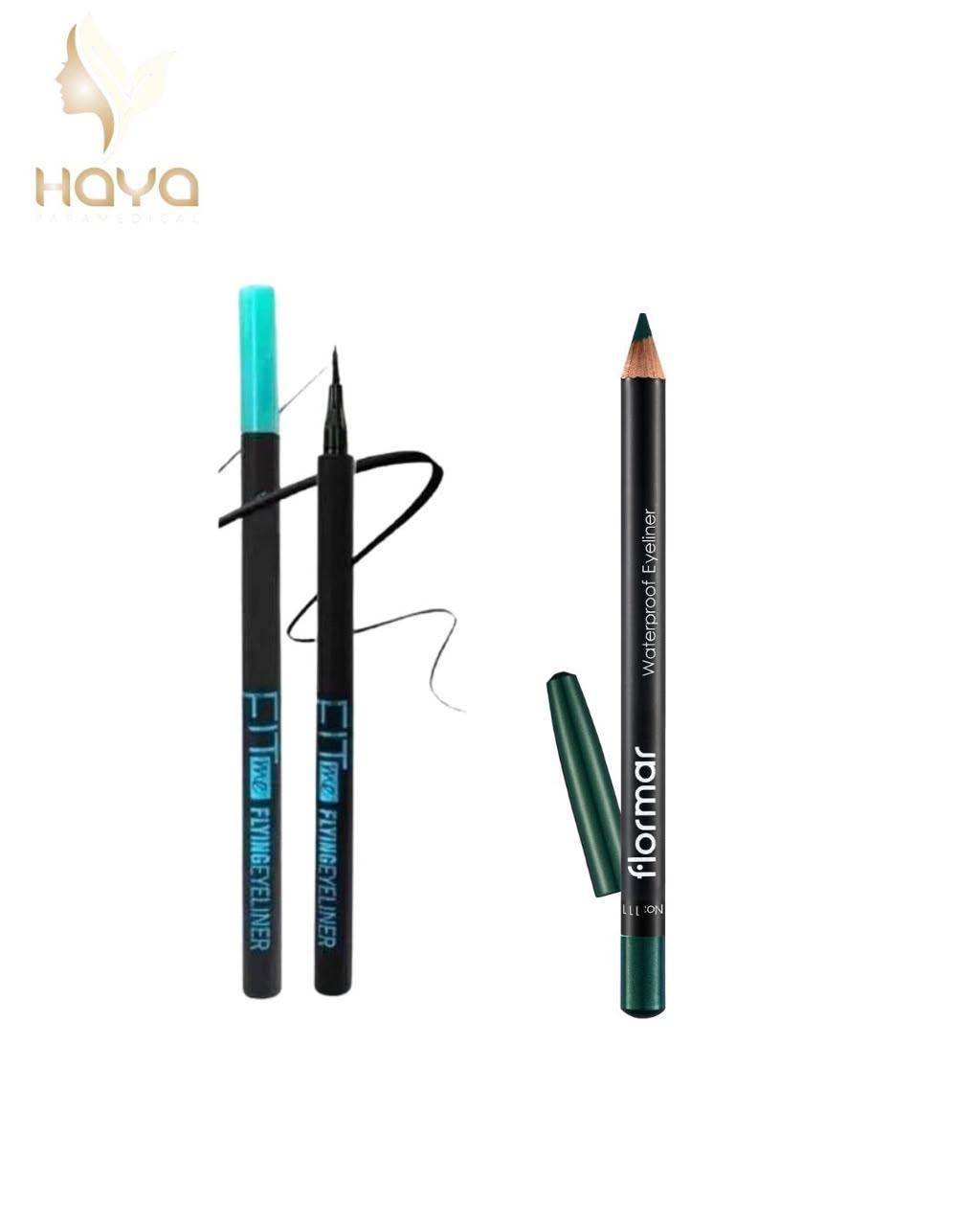 Maybelline Fit Me Eyeliner x Flormar Lip Liner Bundle At 30% Off