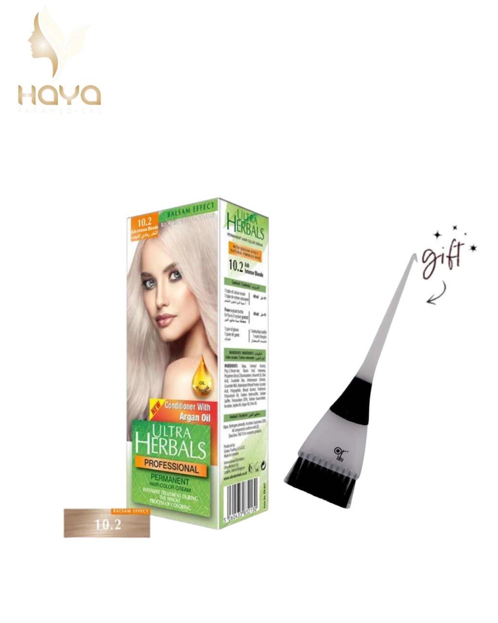 Ultra Herbals Hair Dye + Free Brush Bundle At 25% Off