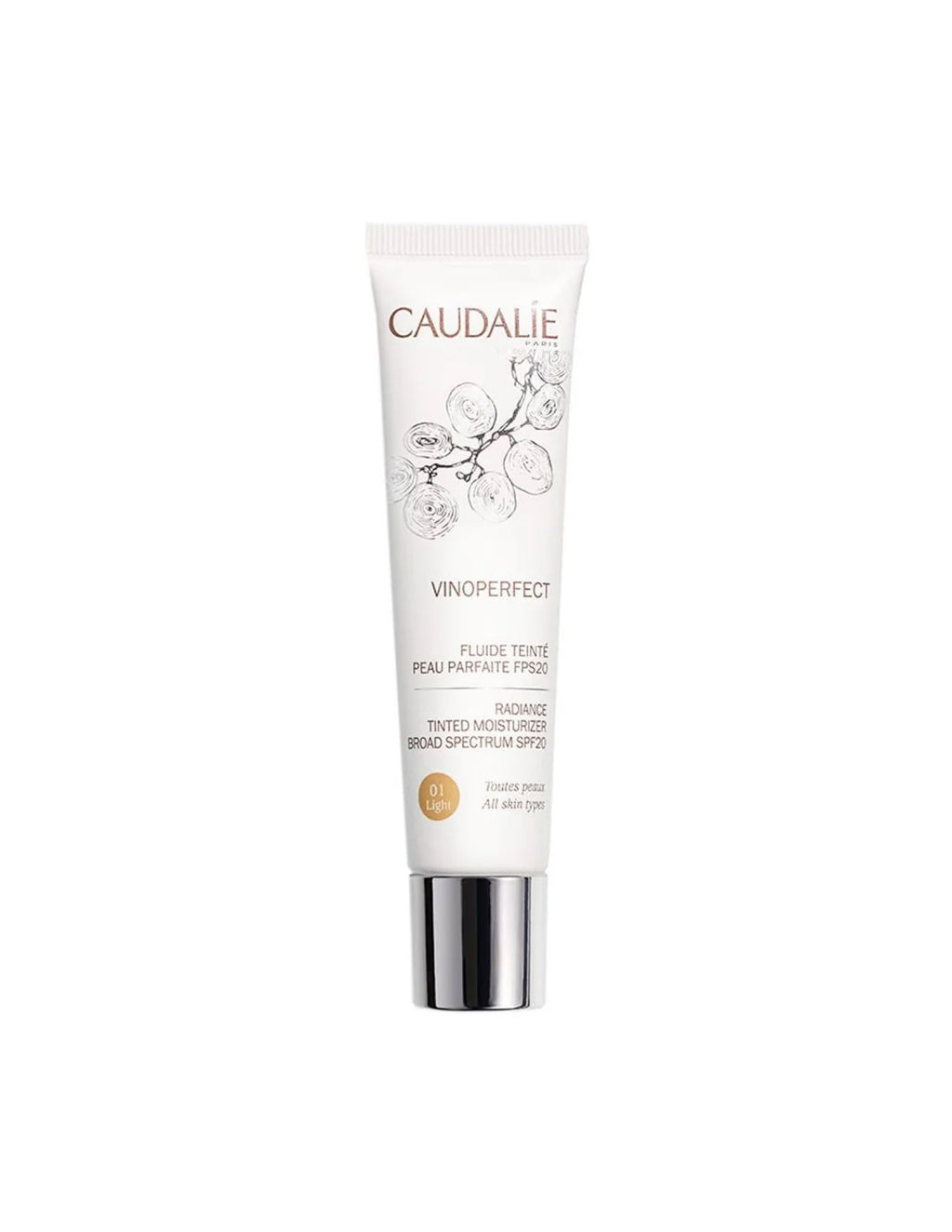Caudalie Vinoperfect Radiance Tinted Moisturizer SPF20 40ml