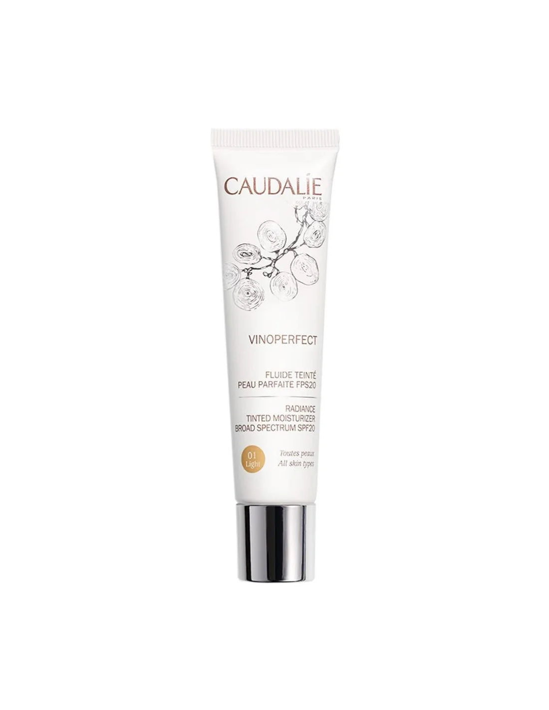 Caudalie Vinoperfect Radiance Tinted Moisturizer SPF20 40ml