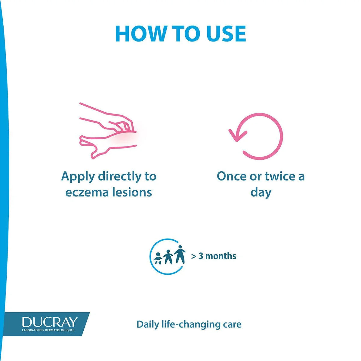 Ducray Dexyane MeD Soothing Repair Cream - Eczema Treatment - Atopic, Contact and Chronic Eczema 100ml