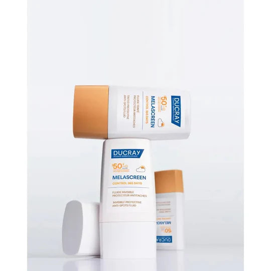 Ducray Melascreen Control Fluide Invisible SPF50+ 30ml Anti-Taches Peaux Hyperpigmentées Fini Invisible