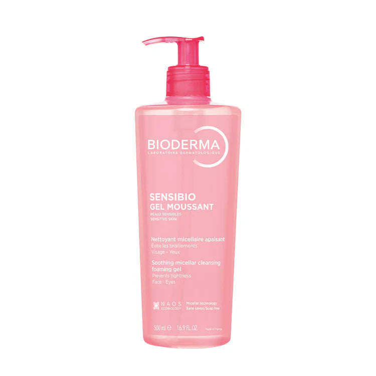 Sensibio foaming gel Bioderma 500ml