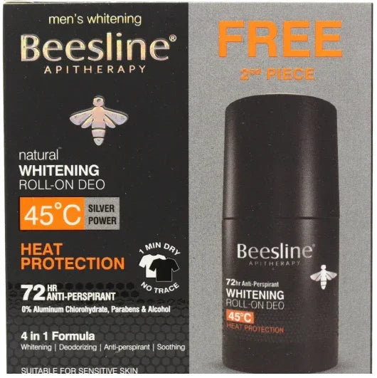 Beesline Whitening Roll-on Deo Heat Protection Duo