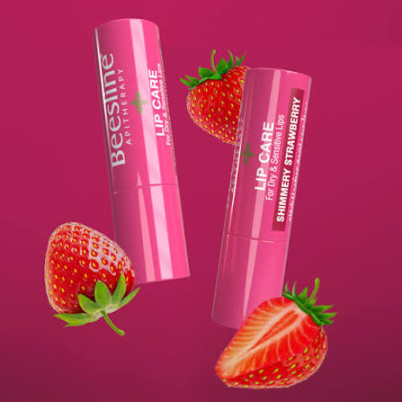 Beesline Lip Balm Strawberry Buy 1 Get 1 Free