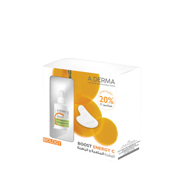 A-Derma Energy C Serum+Free Guacha Set