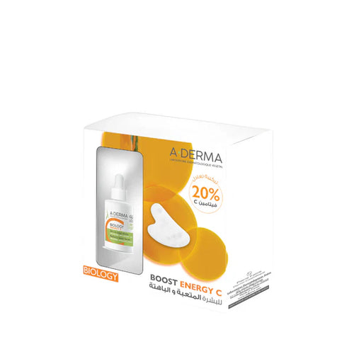 A-Derma Energy C Serum+Free Guacha Set