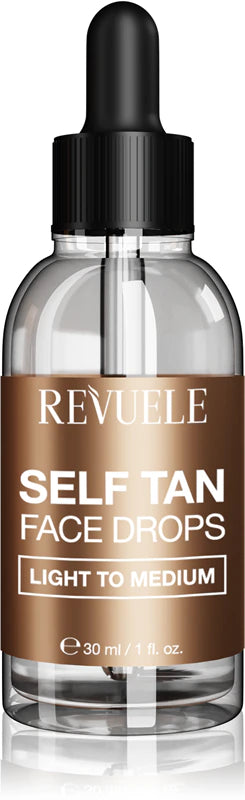 Revuele Paradise Bronze Self Tan Face Drops 30ml