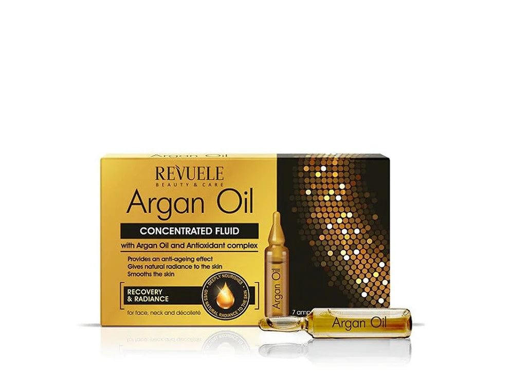 Revuele Argan Oil Concentrated Fluid Ampoules