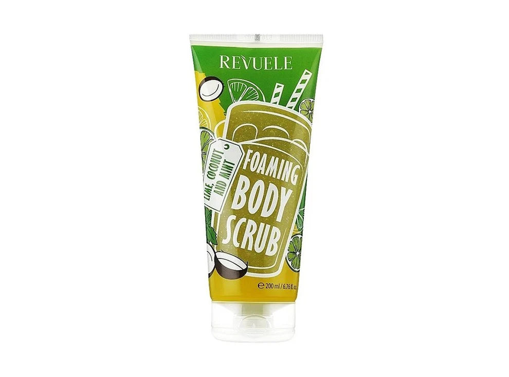 Revuele Foaming Body Scrub Lime Coconut & Mint