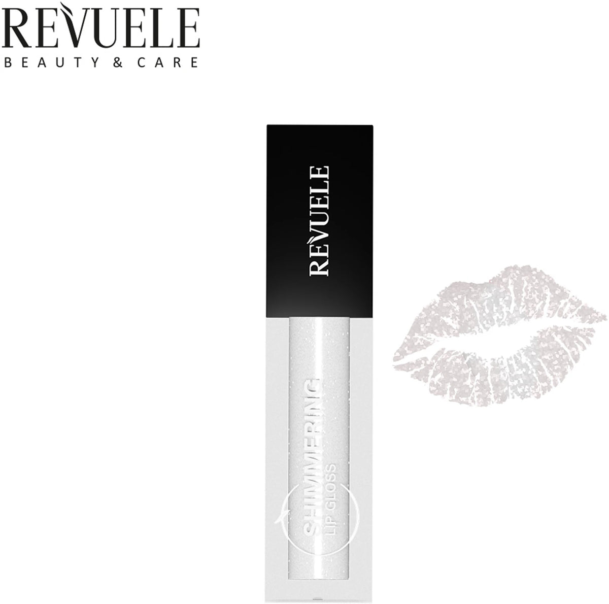 Revuele Shimmering Lip Gloss/White Pearl 19