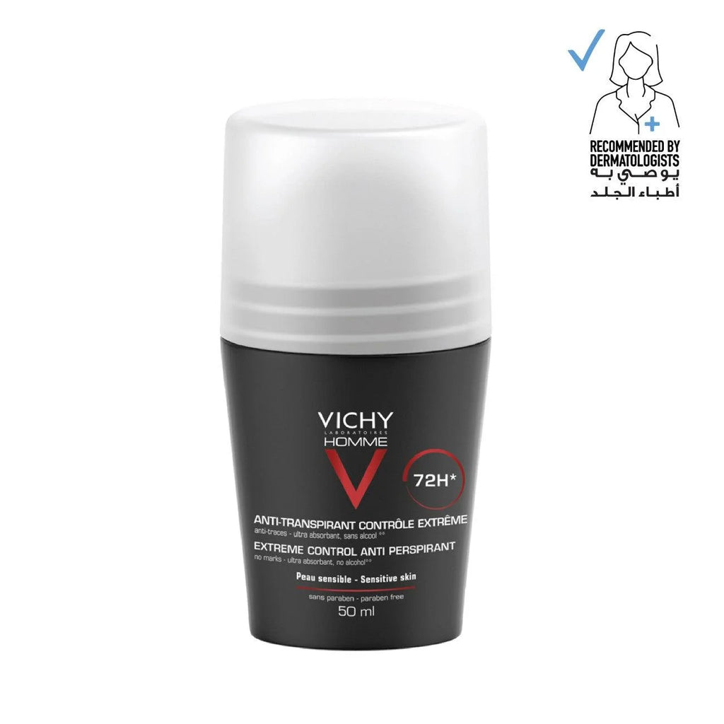 Vichy homme anti transpirant control extreme 72h